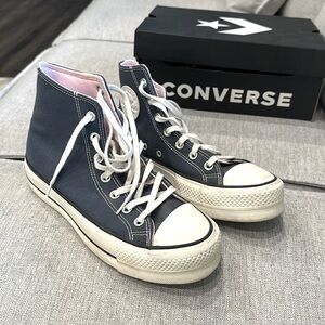 Platform Converse Sneakers size 8 Womens